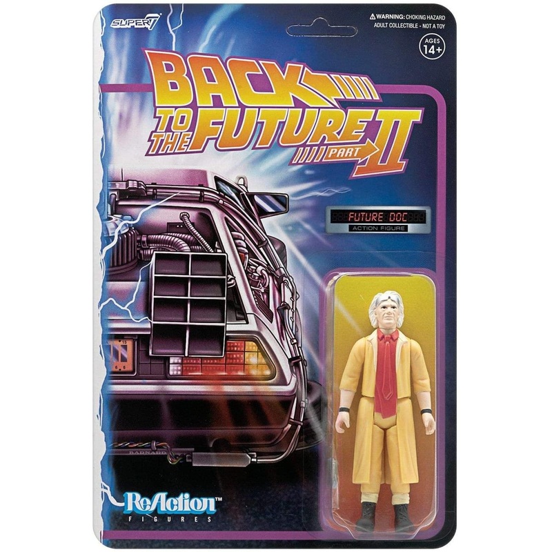 Back to the Future 2 ReAction Figure Wave 1 | Doc Brown Future