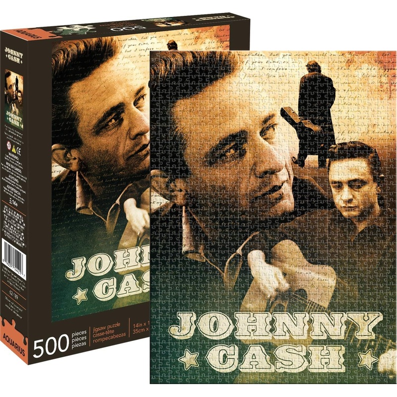 Johnny Cash 500 Piece Jigsaw Puzzle