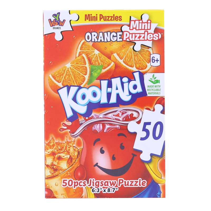 Kool-Aid 50 Piece Mini Jigsaw Puzzle | Orange