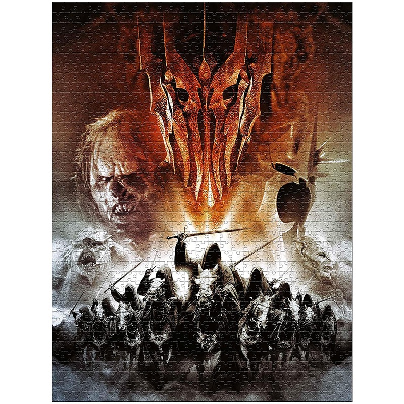 Lord of the Rings The Host of Mordor 1000 Piece Jigsaw Puzzle