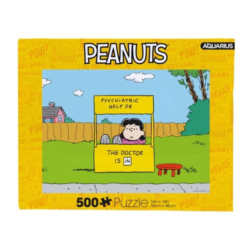 Peanuts Lucy Doctor Is In 500 Piece Jigsaw Puzzle