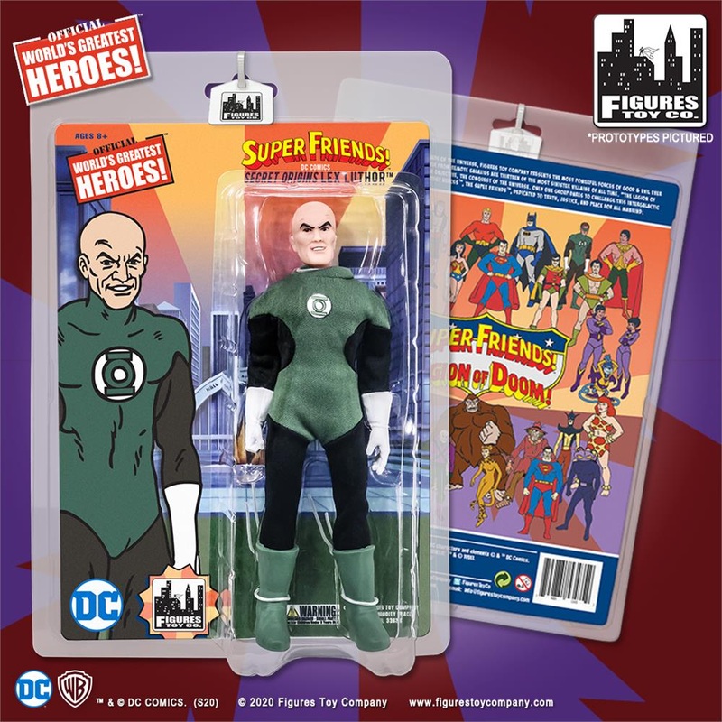 Super Friends Action Figures Series: Lex Luther as Green Lantern Variant