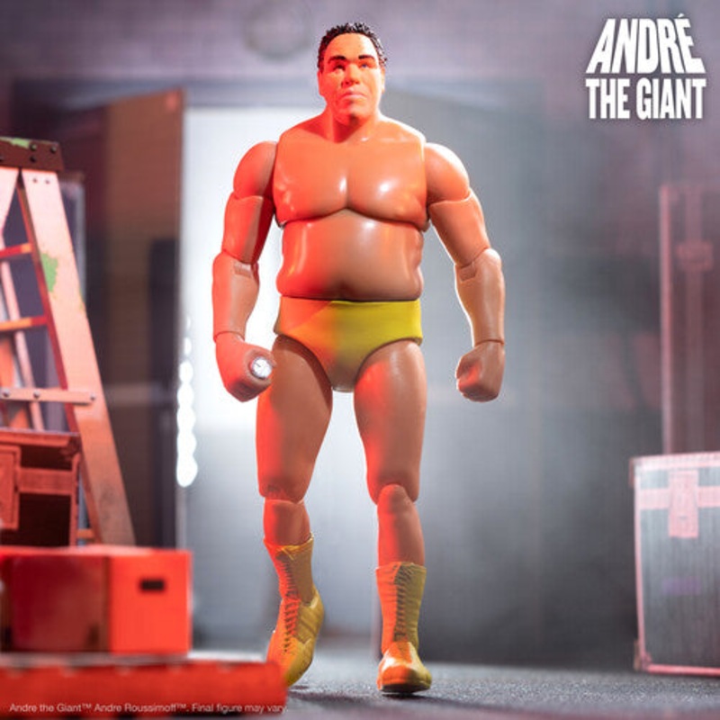 Super7 - Andre the Giant ULTIMATES! Figure - Andre (Yellow Trunks)