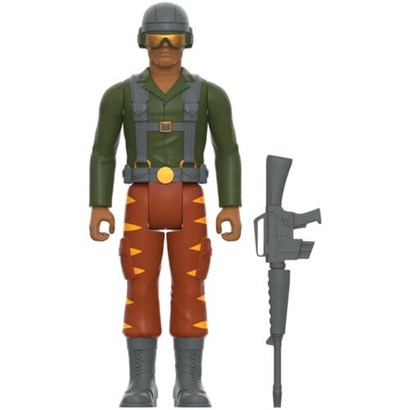 Super7 - G.I. Joe - ReAction Figures Wave 6 - Tiger Force Greenshirt Goggles Down