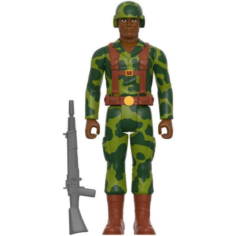 Super7 - G.I. Joe Reaction Wave 4 - Trooper Clean Shaven (Brown)