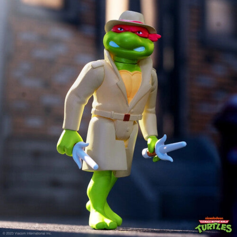 Super7 - Teenage Mutant Ninja Turtles - ReAction Wave 8 - Undercover Raphael (Cartoon)