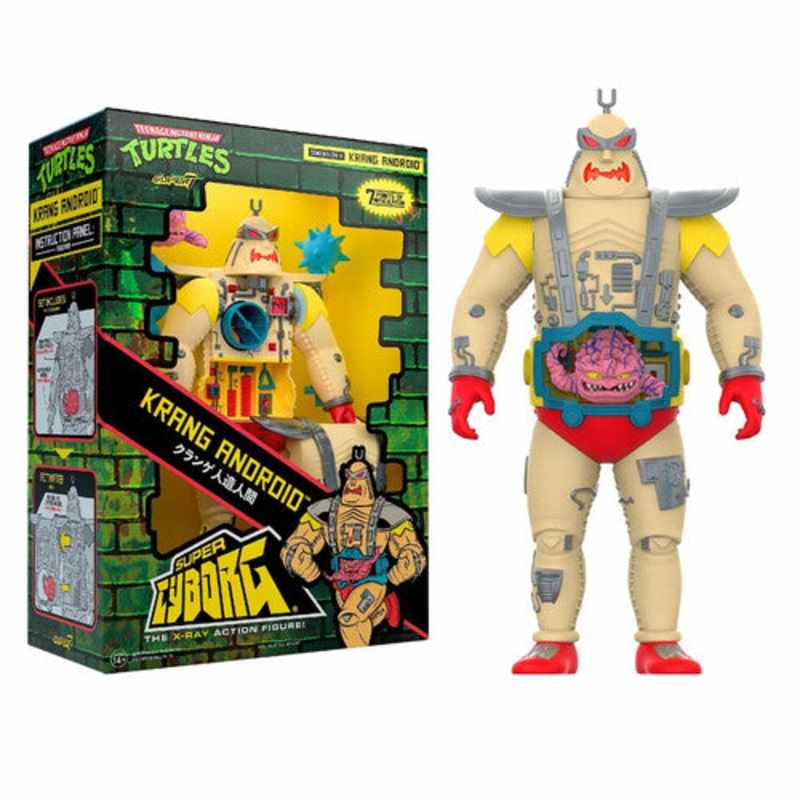 Super7 - Teenage Mutant Ninja Turtles - Super Cyborg - Krang Android (Full Color)