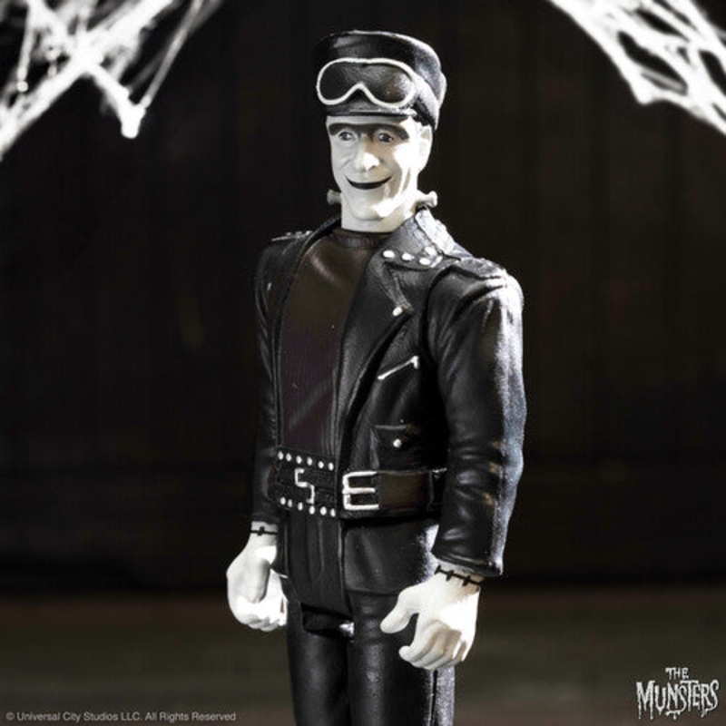 Super7 - The Munsters ReAction Wave 3 - Biker Herman (Grayscale)