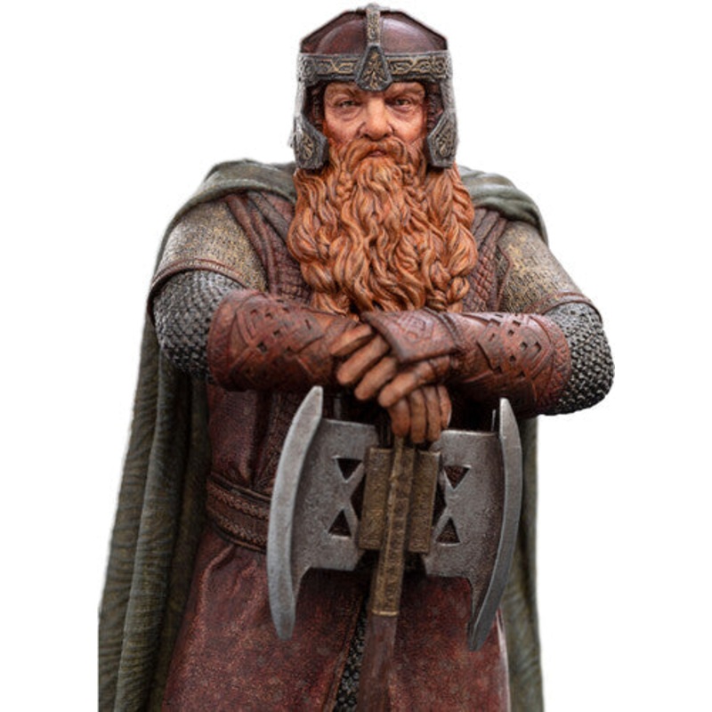 WETA Workshop Small Polystone - The Lord of the Rings Trilogy - Gimli, Son of Gloin - Miniature Statue