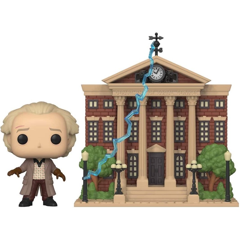 Back to the Future POP Town | Doc with Clock Tower