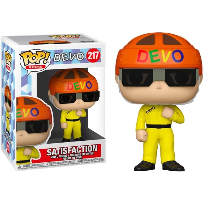 Devo Funko POP Vinyl Figure | Satisfaction (Yellow Suit)