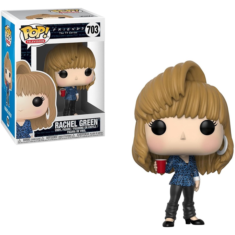 Friends Funko POP Vinyl Figure | 80s Hair Rachel
