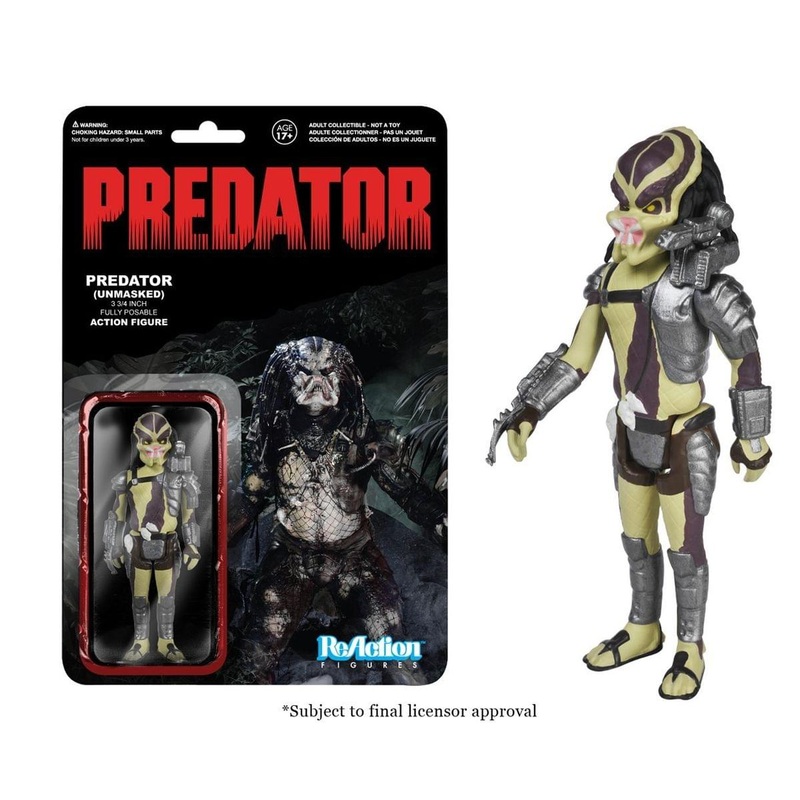 Funko ReAction Predator Closed Mouth Predator Action Figure