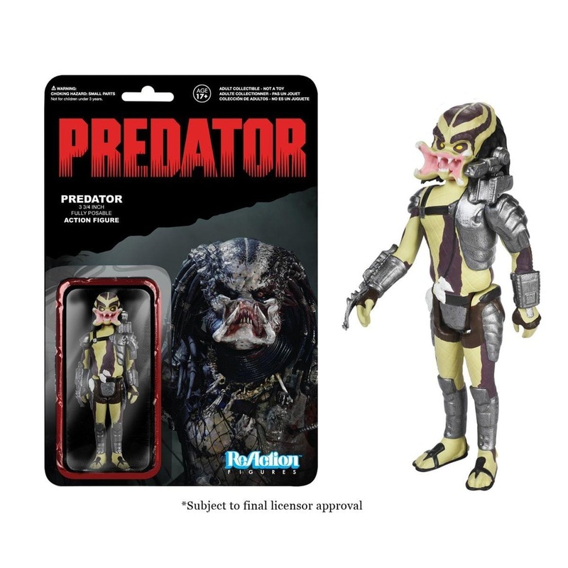 Funko ReAction Predator Open Mouth Predator Action Figure