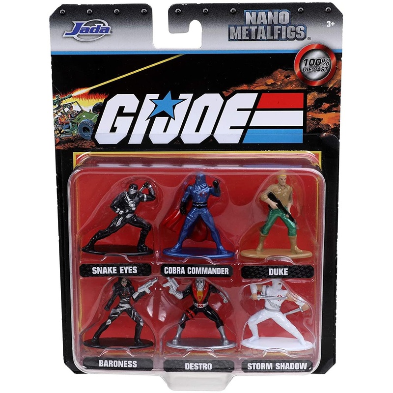 G.I. Joe Nano Metalfigs 6 Pack | 1.65 Inch Die-Cast Metal Figures