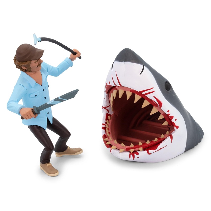 JAWS Toony Terrors Quint & Shark Figure 2-Pack