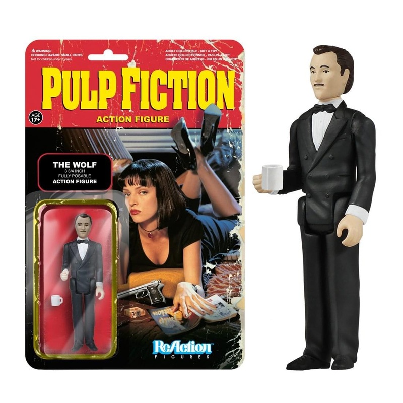 Pulp Fiction Funko 3 3/4" ReAction Figure The Wolf