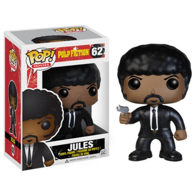 Pulp Fiction Pop Movies Vinyl 4" Figure Jules Winnifield