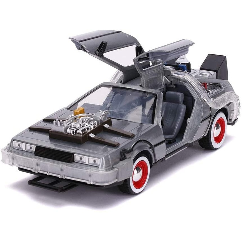 Back To The Future III Time Machine Light-Up 1:24 Die Cast Vehicle