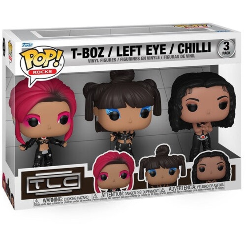 FUNKO POP! Rocks: TLC - Scrubs 3-Pack