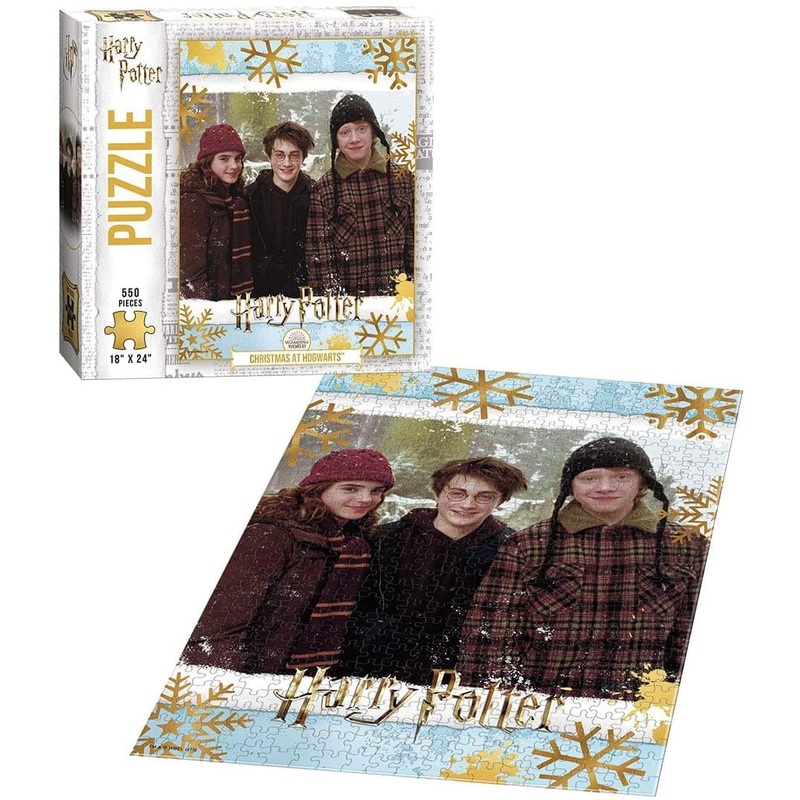 Harry Potter Christmas at Hogwarts 550 Piece Jigsaw Puzzle