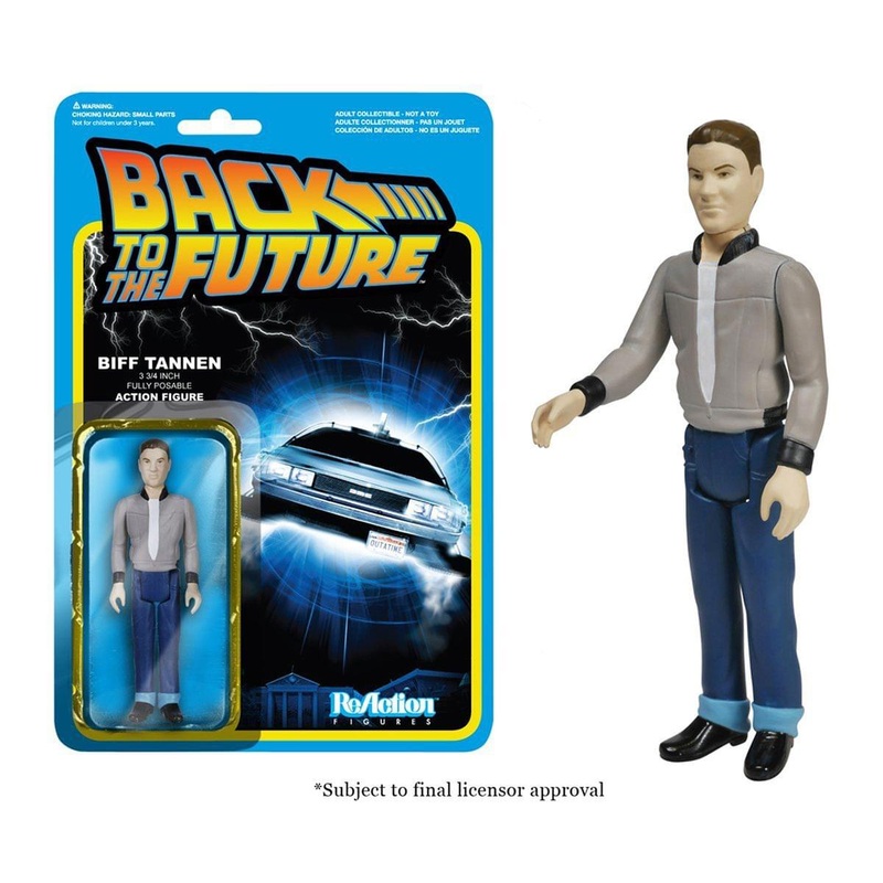 Back To The Future Biff Tannen ReAction Figure
