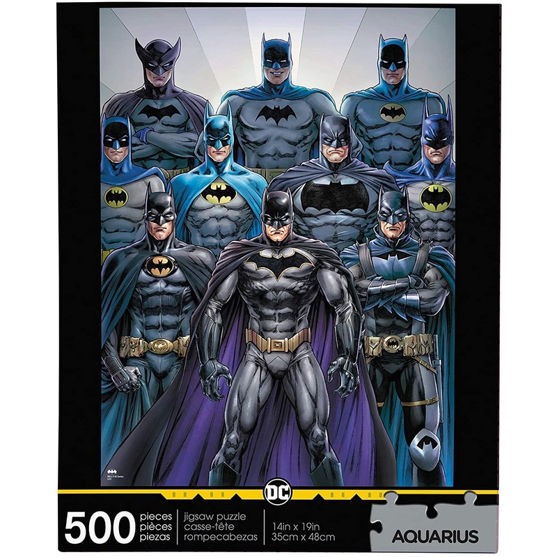 DC Comics Batman Batsuits 500 Piece Jigsaw Puzzle