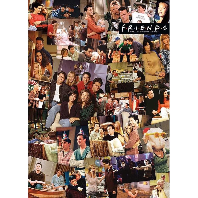 Friends Collage 1000 Piece Jigsaw Puzzle