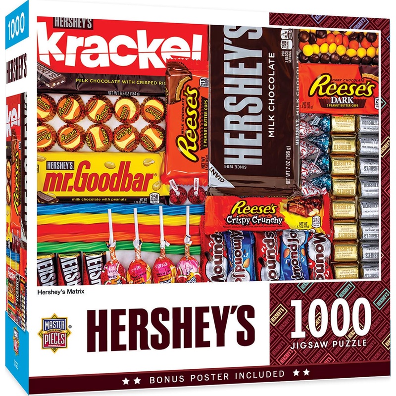 Hershey's Matrix 1000 Piece Jigsaw Puzzle