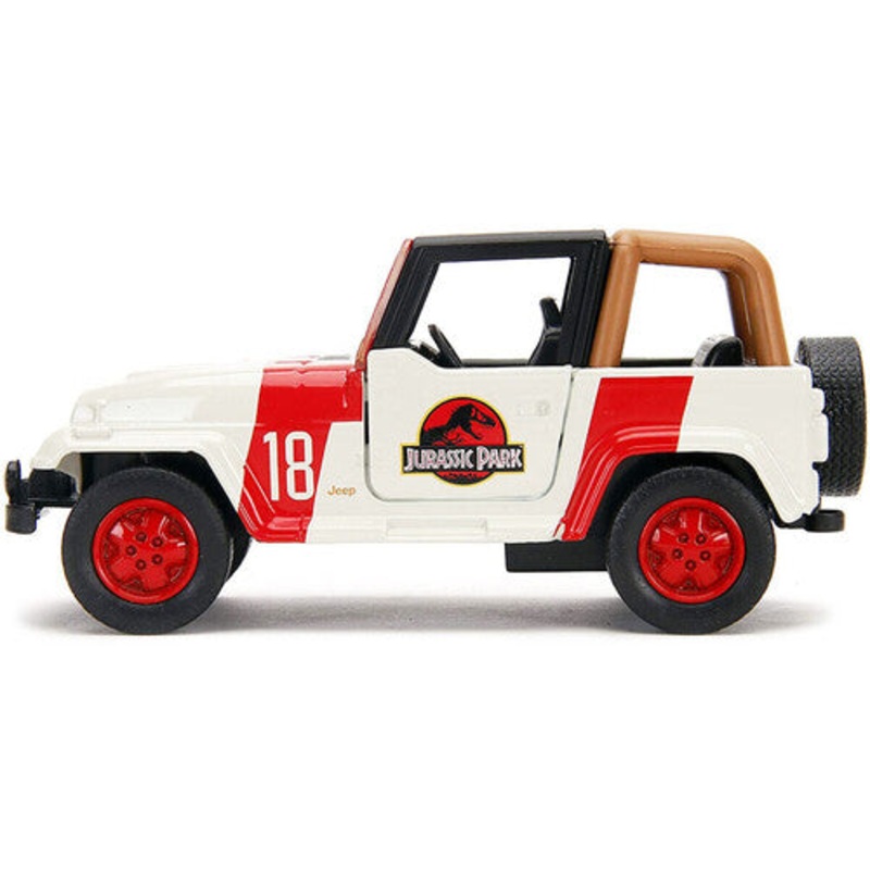 Jada Toys - 1:32 Jurassic Park - '92 Jeep Wrangler (Vehicle Only)