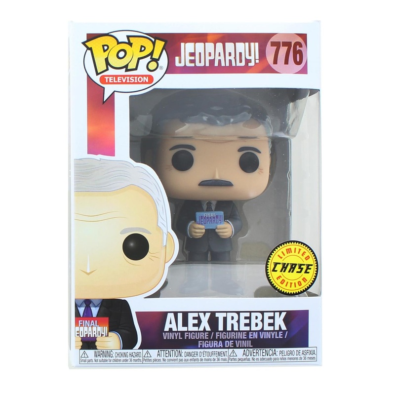 Jeopardy Funko POP TV Vinyl Figure | Alex Trebek | Chase