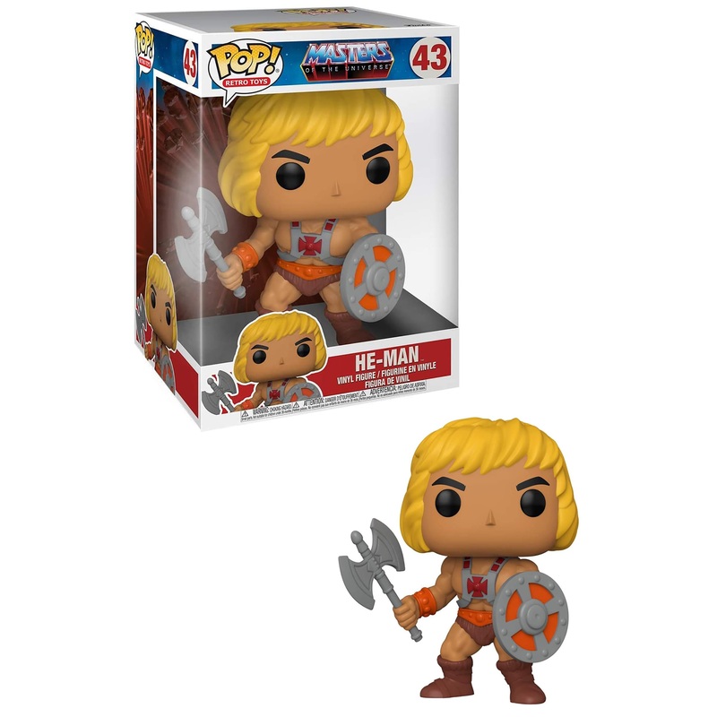 Masters of the Universe Funko POP 10 Inch Vinyl Figure | He-Man