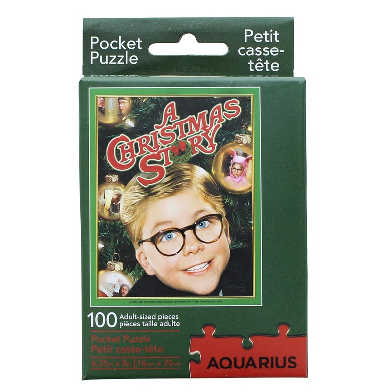 A Christmas Story 100 Piece Pocket Jigsaw Puzzle