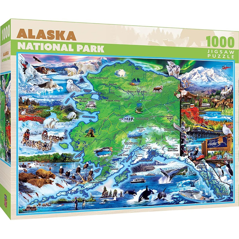 Alaska 1000 Piece Jigsaw Puzzle