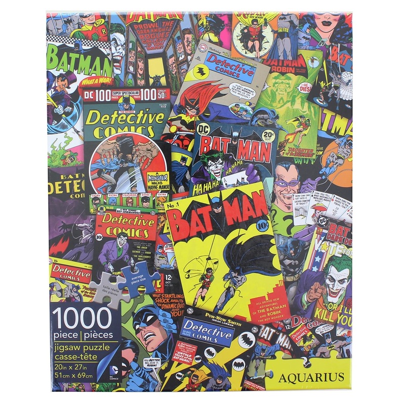 DC Comics Batman Comic Collage 1000 Piece Jigsaw Puzzle