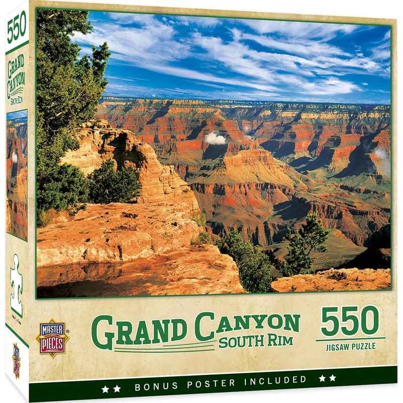 Grand Canyon South Rim 550 Piece Jigsaw Puzzle