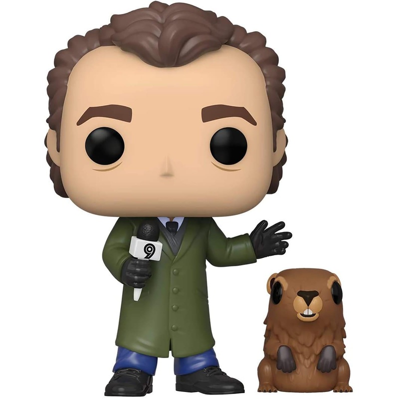 Groundhog Day Funko POP Vinyl Figure | Phil Connors w/ Punxsutawney Phil