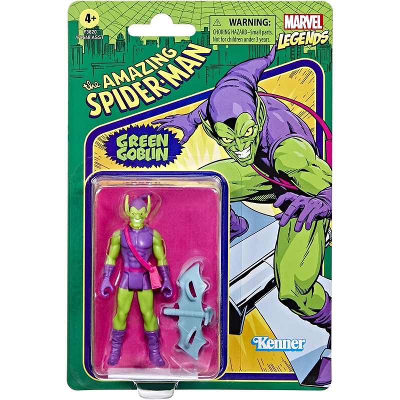 Marvel Legends 3.75 Retro Figure | Green Goblin