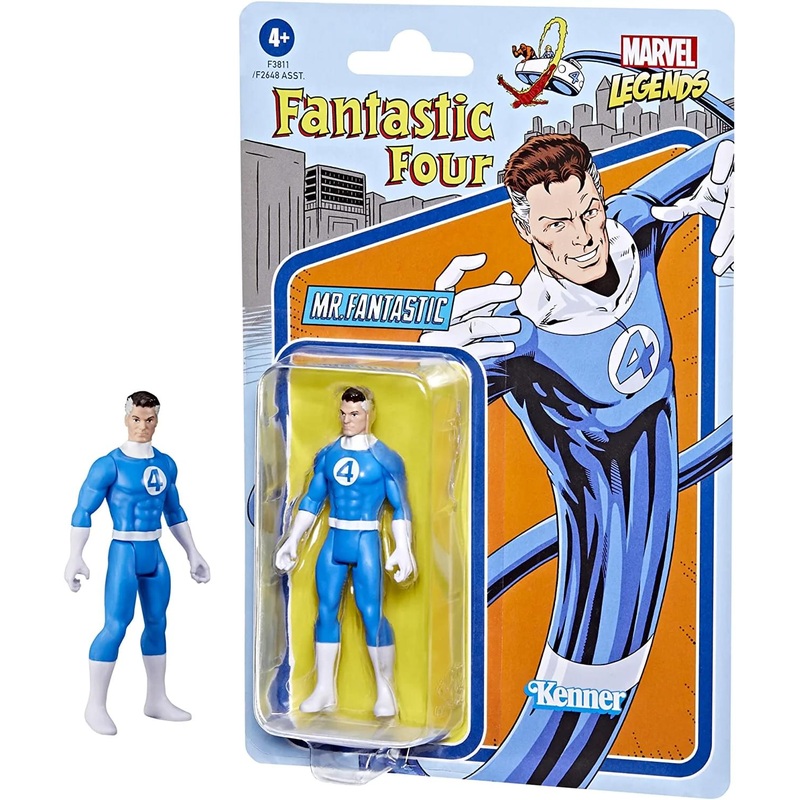 Marvel Legends 3.75 Retro Figure | Mr Fantastic