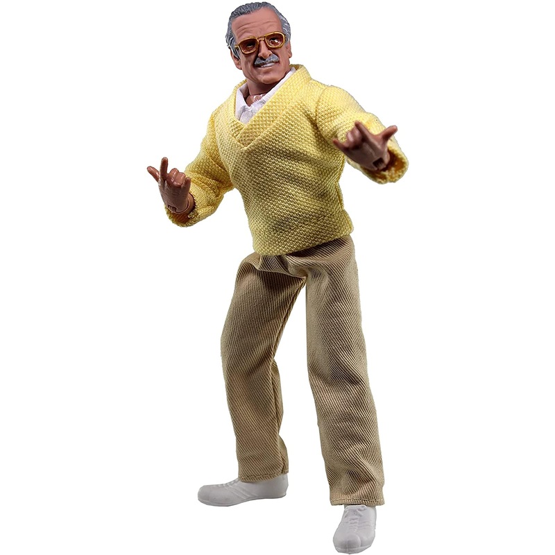 Mego 8 Inch Retro-Style Action Figure | Stan Lee Web Hands