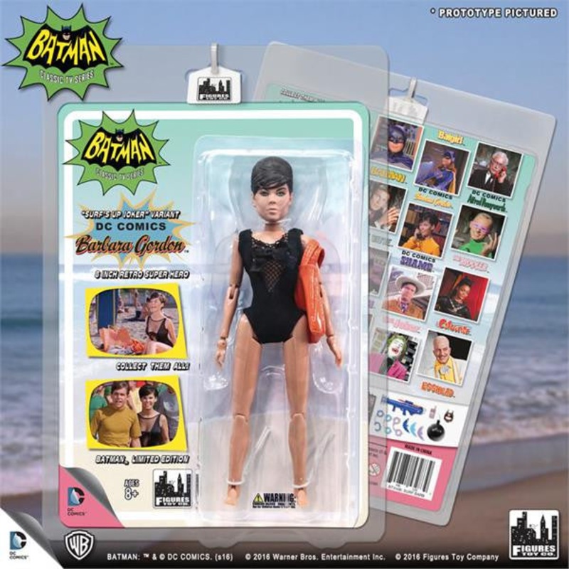 Batman Classic 1966 TV Series Retro Figurine: Surfing Barbara Gordon