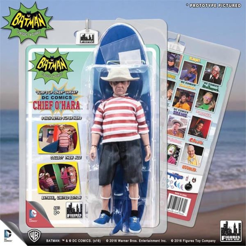 Batman Classic 1966 TV Series Retro Figurine: Surfing Chief O'Hara