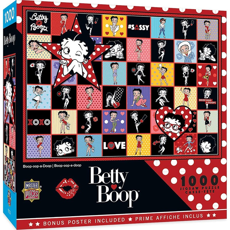 Betty Boop OOP-A-Doop 1000 Piece Jigsaw Puzzle