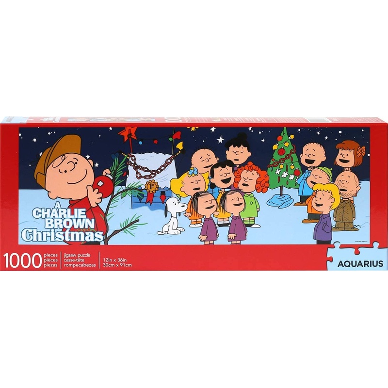 Charlie Brown Christmas 1,000 Piece Slim Jigsaw Puzzle