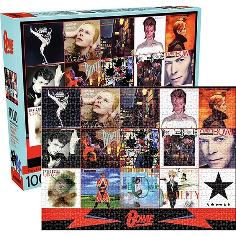 David Bowie Albums 1000 Piece Jigsaw Puzzle
