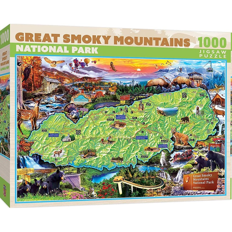 Great Smoky Mountains 1000 Piece Jigsaw Puzzle