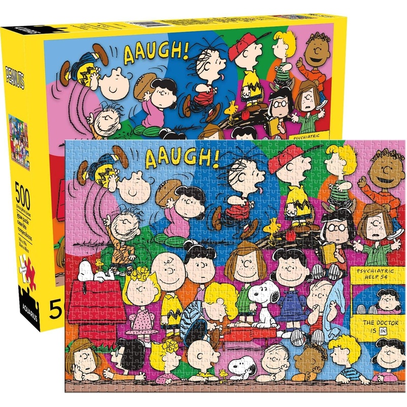 Peanuts Cast 500 Piece Jigsaw Puzzle