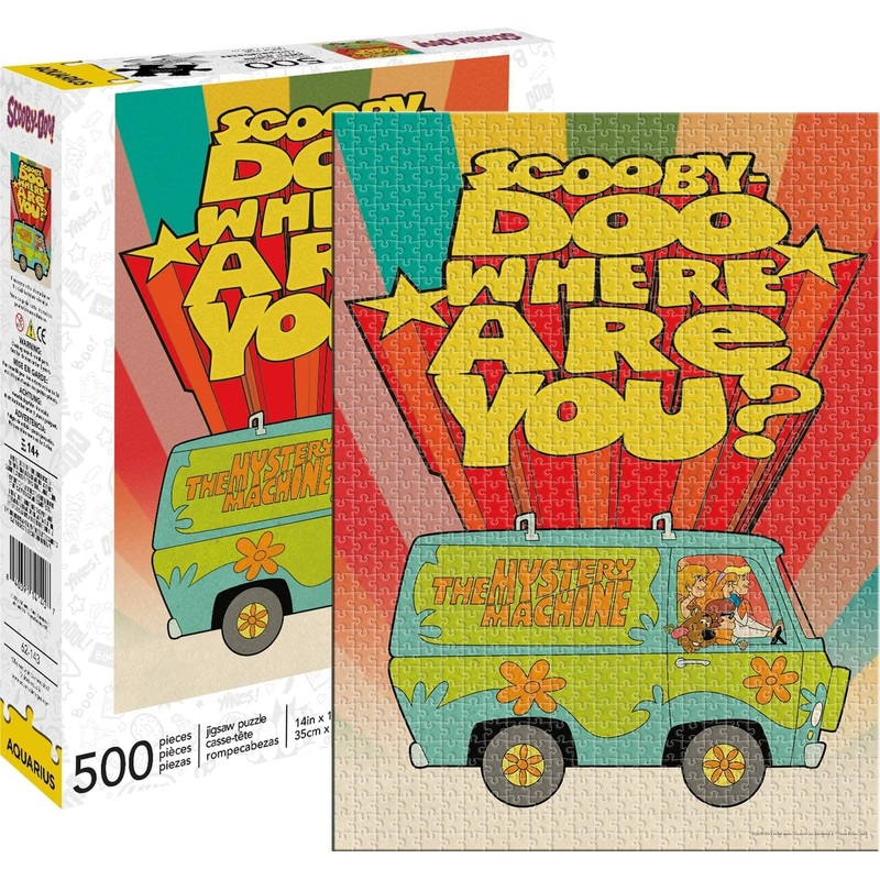 Scooby-Doo Where Are You? 500 Piece Jigsaw Puzzle