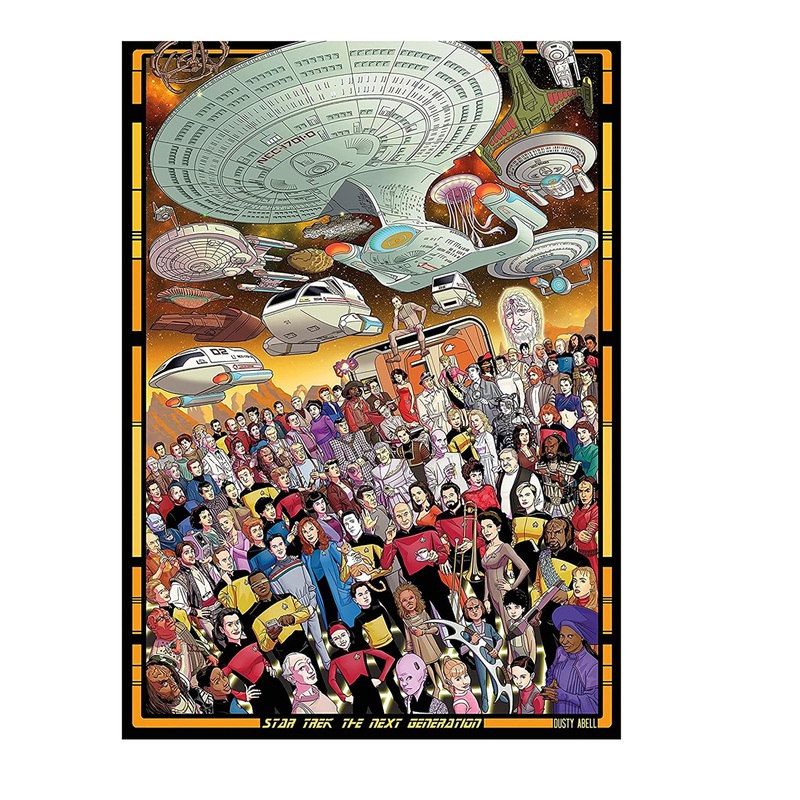 Star Trek The Next Generation 3000 Piece Jigsaw Puzzle
