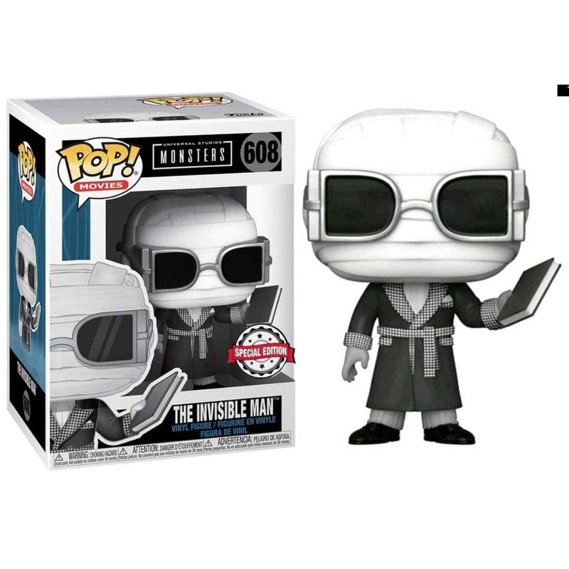 Universal Monsters Funko POP | The Invisible Man #608